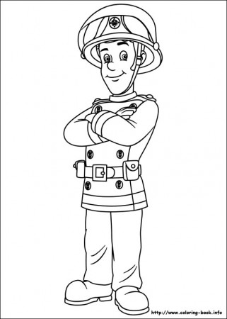 Fireman Sam coloring pages on Coloring-Book.info