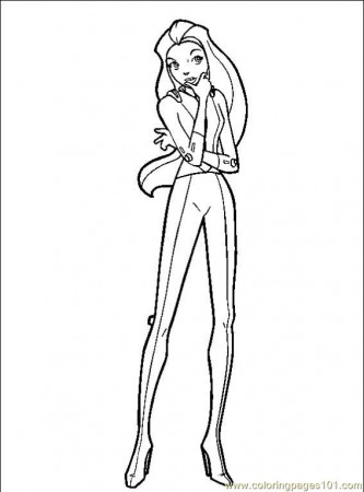 Totally Spies Coloring Pages | Free Printable Coloring Pages