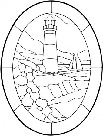 Lighthouse coloring pages to download and print for free
