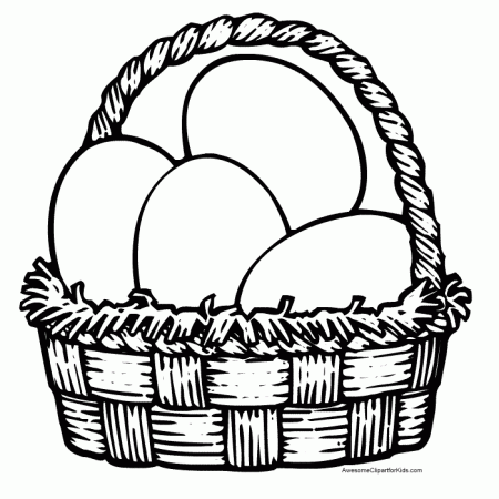 Download Empty Basket Coloring Page - High Quality Coloring Pages ...
