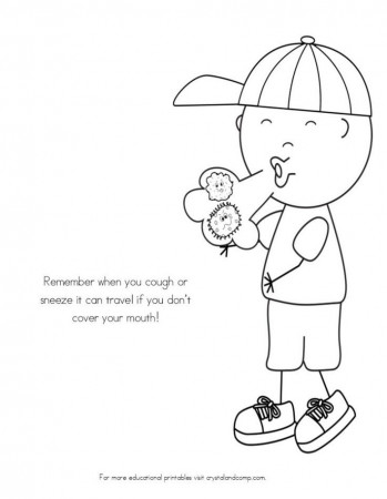Germs for toddlers | Coloring Pages, Sick Day and ...
