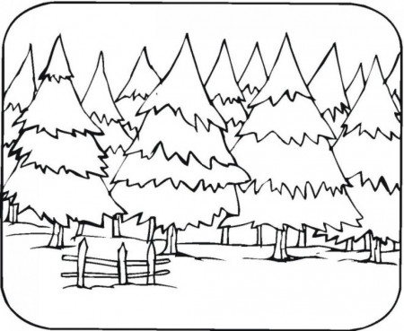 forests coloring pages from emma – Free Printables
