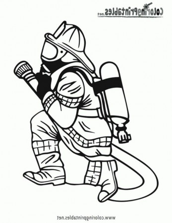 23+ Great Picture of Firefighter Coloring Pages - birijus.com | Coloring  pages, Coloring pages inspirational, Bubble guppies coloring pages