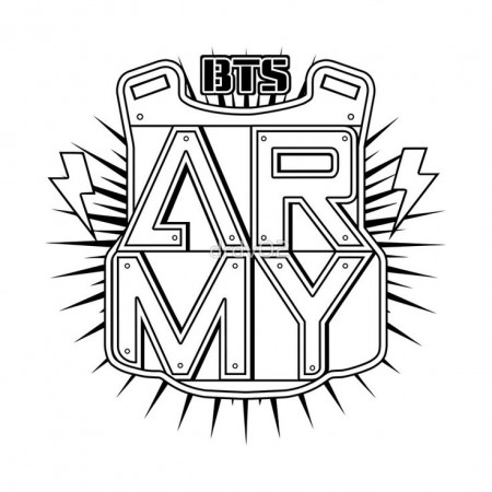 Bts Coloring Pages Logo
