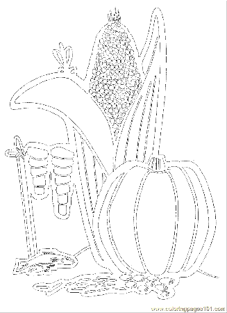 Coloring Pages Vegetable Coloring Page 12 (Natural World 