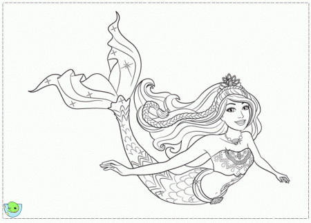 Barbie Mermaid Coloring Pages | Free coloring pages