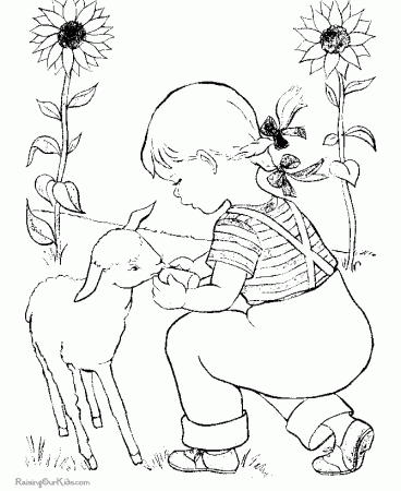 Coloring Page Of A Book