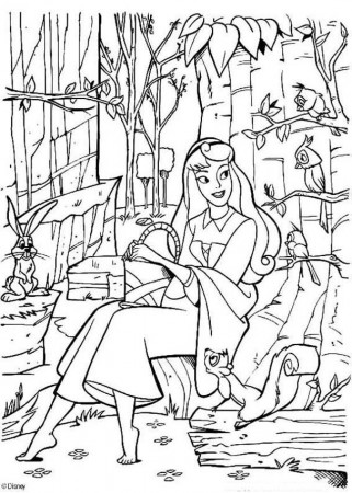 Disney Aurora Princess Coloring Pages | Disney Coloring Pages