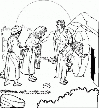 Religious Easter Coloring Pages | quotes.