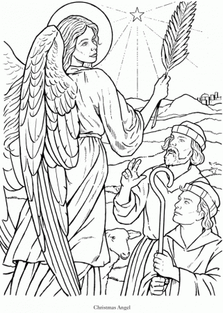 Glorious Angels Coloring Book | Adult Coloring Pages