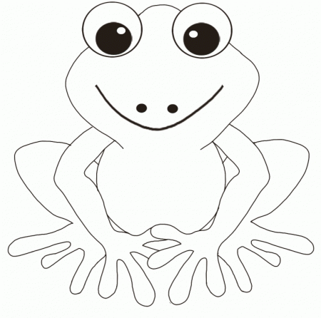 Coloring Pages Frogs Lily Pads | Online Coloring Pages
