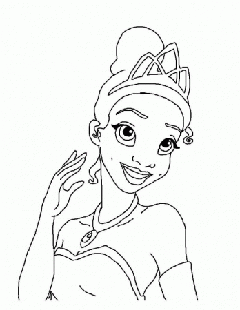 Tiana Coloring Pages Coloring Pages Hello Kitty Coloring Pages 