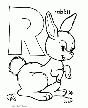 kid printable coloring page for easter