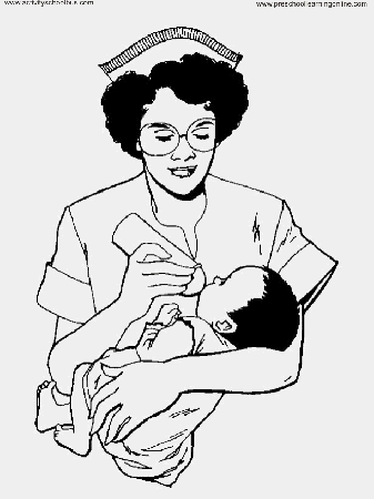 Baby Bottle Coloring Page Of A Baby Holding A Bottle