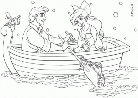 little mermaid for coloring | Coloring Pages - Little Mermaid | Pinte…