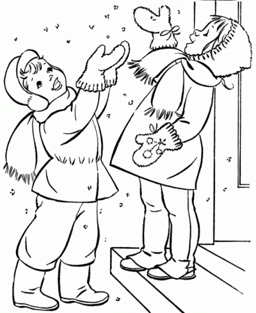 Winter Coloring Book Pages 3 | Free Printable Coloring Pages