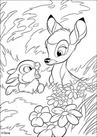 BAMBI coloring pages - Bambi 55
