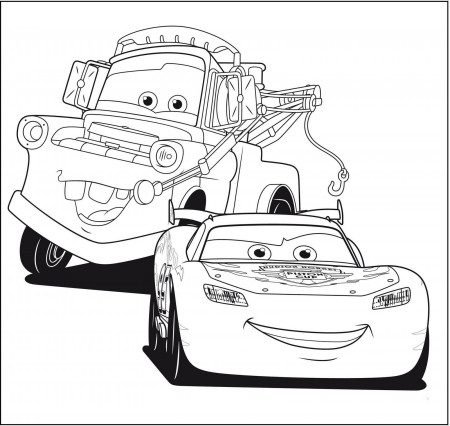 Free Coloring Pages Disney Cars - Coloring