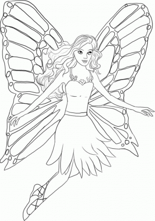 32 Image of Free Coloring Pages of Fairies - VoteForVerde.com