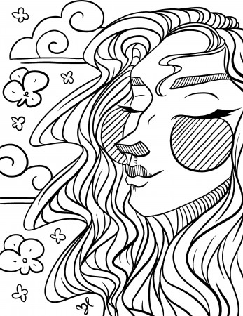 Coloring Page for Adults or Kids - Etsy