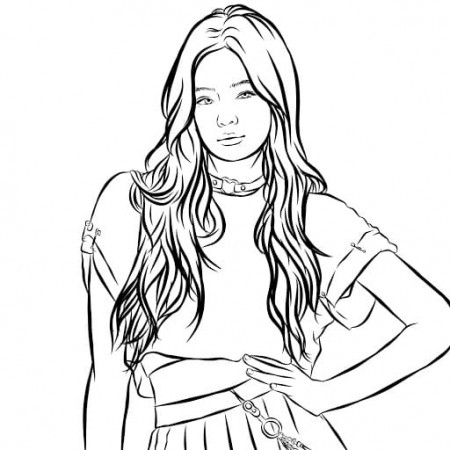 Free Printable Blackpink Coloring Page - Free Printable Coloring Pages for  Kids