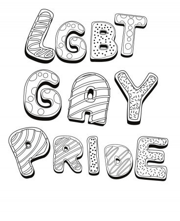 Pin on Free LGBT Coloring Pages
