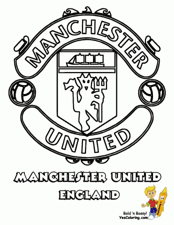 Manchester United Coloring Pages - Get Coloring Pages
