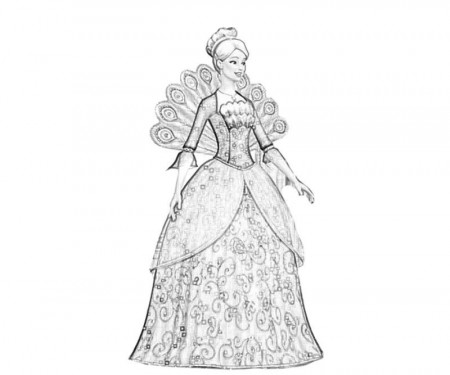 Barbie Fashion Show Coloring Pages - Coloring Pages For All Ages