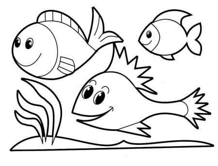Fish Coloring ~ Child Coloring