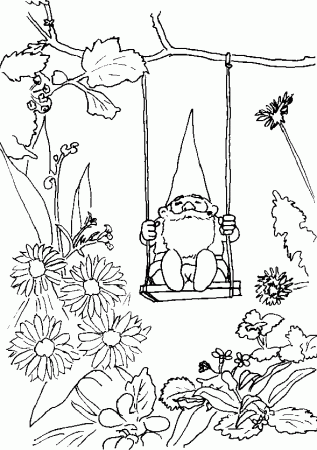 Colouring pages | David the gnome ...