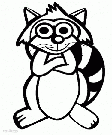 Printable Raccoon Coloring Pages For Kids | Cool2bKids - Cliparts.co