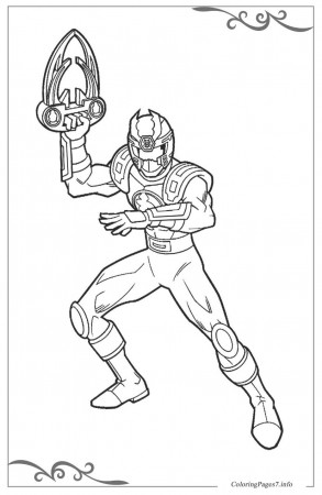 Power Rangers Free coloring pages for girls
