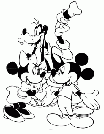 Printable Mickey Mouse Clubhouse - Coloring Pages for Kids and for ...