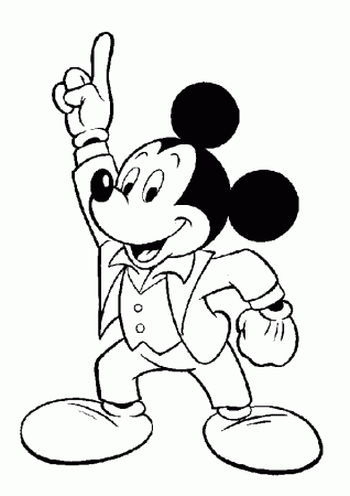 Mickey Mouse Coloring Pages Printables Free - High Quality ...