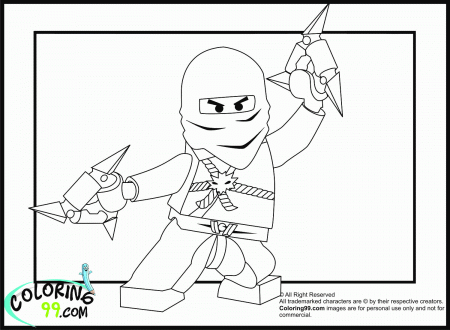 Lego Ninjago Zane Coloring Pages - Colorine.net | #2883