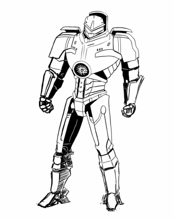 Coloring pages ideas : Pacific Rim Coloring Pages Knife Head In ...