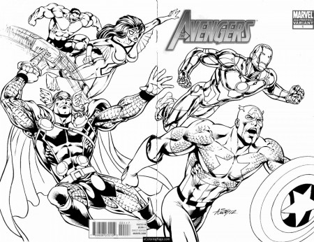 Avengers Printable Coloring Pages Free ~ Cute Printable Coloring Pages