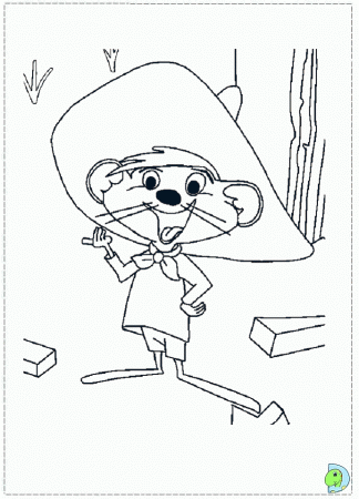 Speedy Gonzales Coloring page