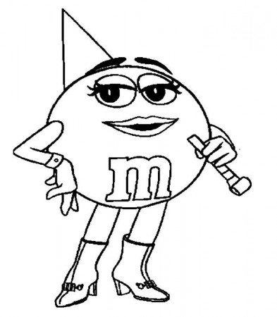 m&m's Colouring Pages