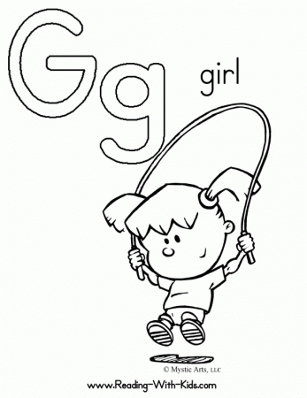 Letter G Coloring Pages | Coloring Pages