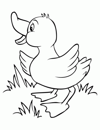 Duckling Coloring Pages | Clipart Panda - Free Clipart Images