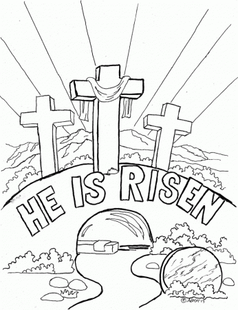 Easter Coloring Pages For Kids Printable #4729 | Pics to Color
