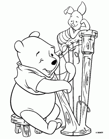 Winnie the Pooh coloring pages 81 / Winnie the Pooh / Kids 