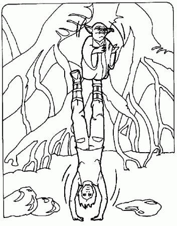 Empire Strikes Back Coloring Pages | Eric Strikes Back