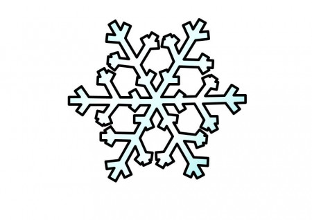 Snowflakes Coloring Pages - Coloring For KidsColoring For Kids