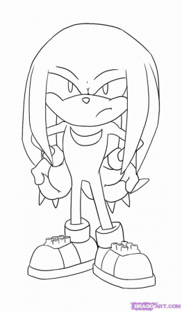Sonic Coloring Pages 12 153622 Sonic Shadow Coloring Pages