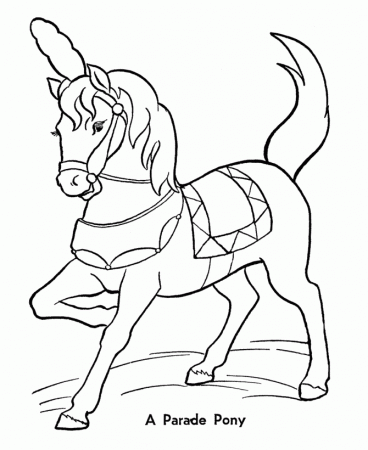 horse coloring pages for kids | Coloring Pages For Kids