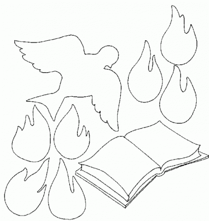 pentecost-coloring-pages-16kac432 - HD Printable Coloring Pages