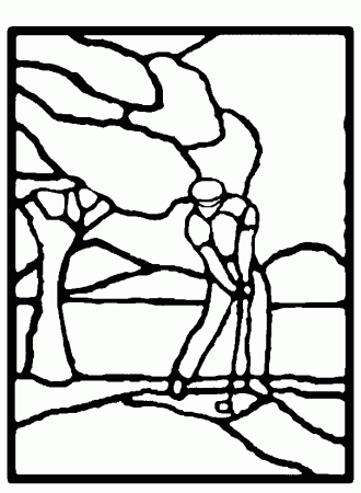 Free Sports Patterns For Stained Glass