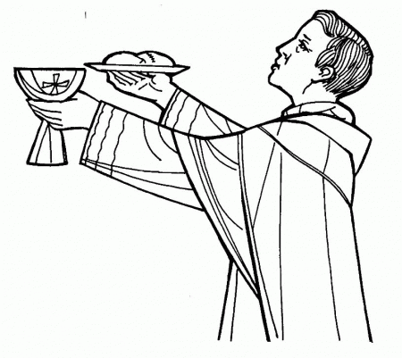 sacrament symbols Colouring Pages (page 3)